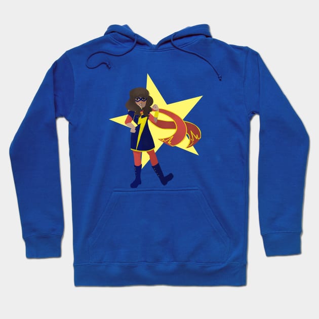 Ms. Marvel Hoodie by shelbywolf